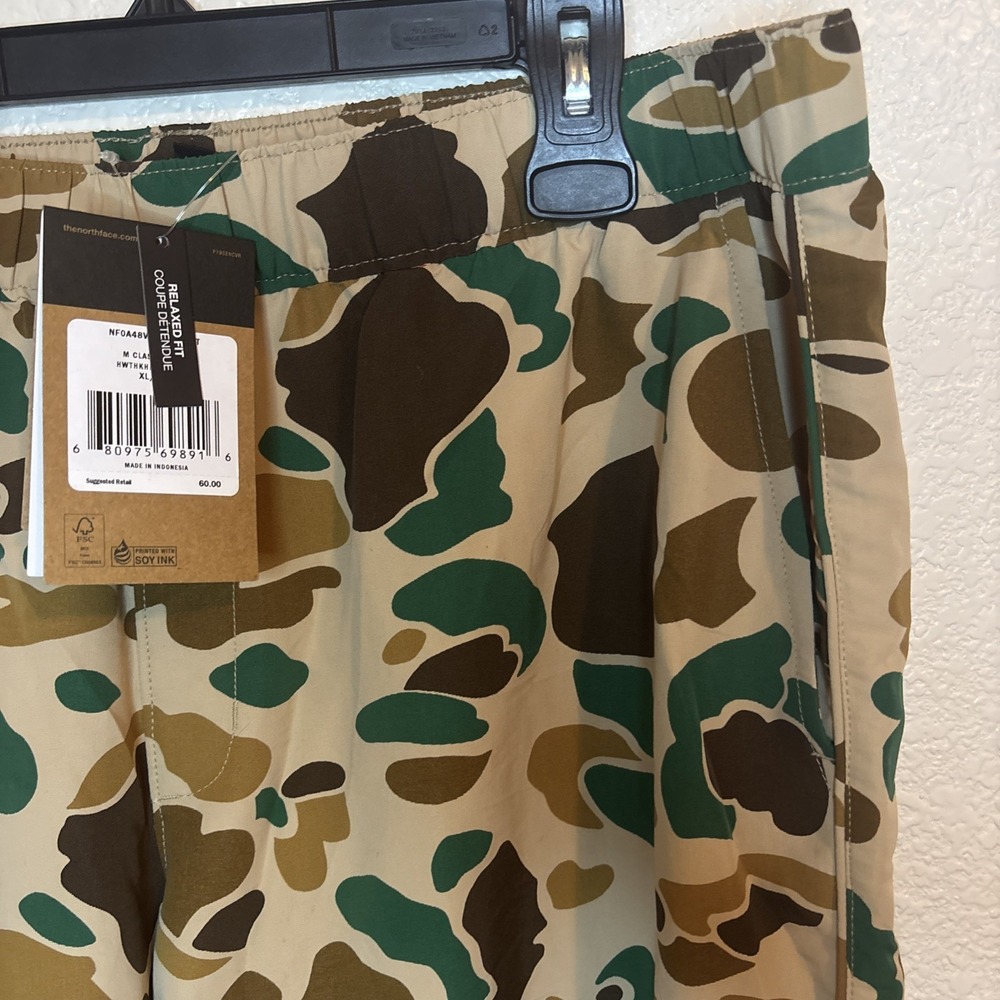 NWT The North Face Class V Pants Camo Mens XL FlashDry Relaxed Fit Retail - Picture 6 of 16